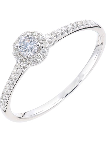 Revoni Weißgold-Ring mit Diamanten