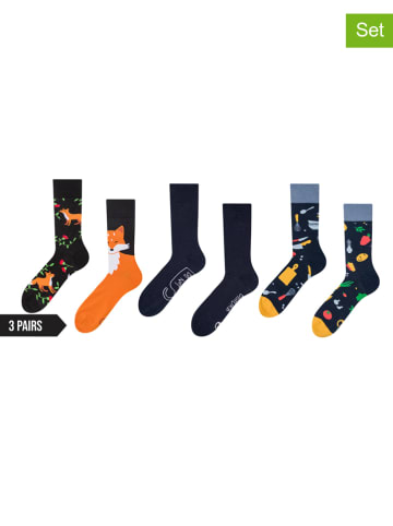 Dedoles 3er-Set: Socken in Dunkelblau