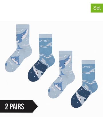 Dedoles 2er-Set: Socken in Hellblau