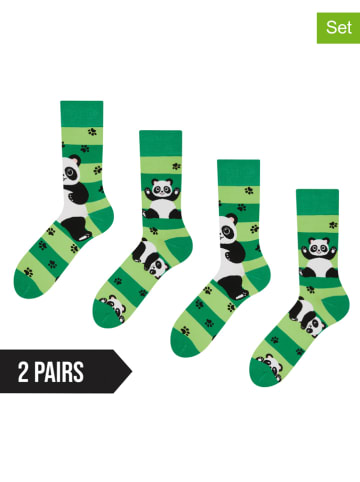 Dedoles 2er-Set: Socken in Grün