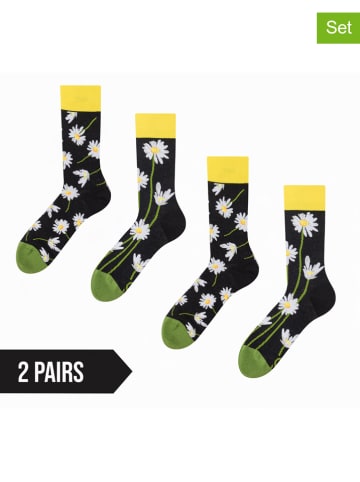 Dedoles 2er-Set: Socken in Schwarz