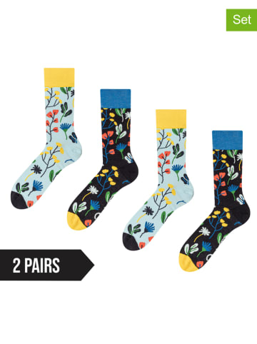 Dedoles 2er-Set: Socken in Hellblau/ Dunkelblau