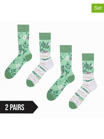 Dedoles 2er-Set: Socken in Grün
