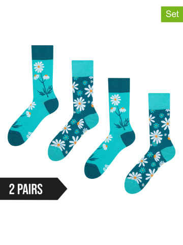 Dedoles 2er-Set: Socken in Türkis