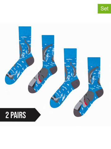 Dedoles 2er-Set: Socken in Blau
