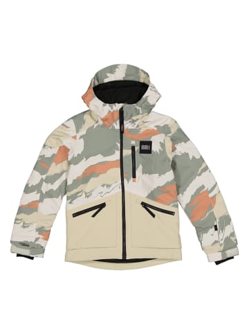 O'Neill Ski-/snowboardjas beige/grijs/oranje
