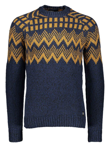O'Neill Pullover in Dunkelblau/ Orange