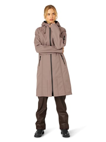 Ilse Jacobsen Softshellmantel in Hellbraun