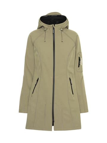 Ilse Jacobsen Softshelljacke in Oliv