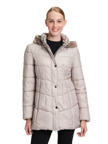 Betty Barclay Doorgestikte mantel beige