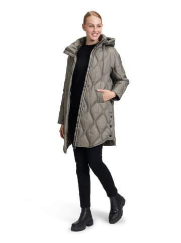 Betty Barclay Płaszcz pikowany w kolorze szarym