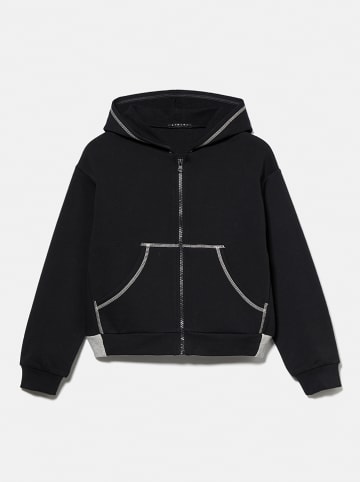 Sisley Sweatjacke in Schwarz