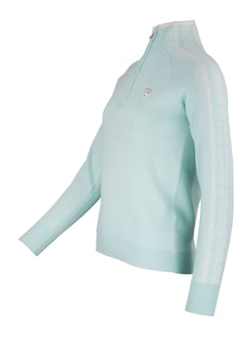 Peak Mountain Sweter "Adomino" w kolorze turkusowym