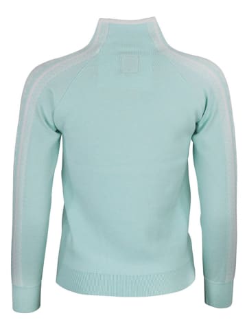 Peak Mountain Sweter "Adomino" w kolorze turkusowym