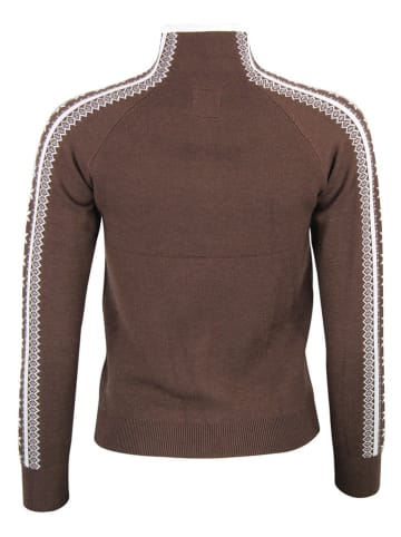 Peak Mountain Sweter "Adomino" w kolorze brązowym