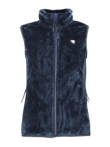 Peak Mountain Fleece bodywarmer "Ajune" donkerblauw