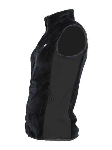 Peak Mountain Kamizelka polarowa "Ajune" w kolorze czarnym