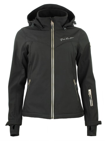 Peak Mountain Softshelljacke "Amaleo" in Schwarz