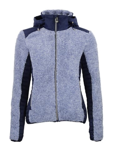 Peak Mountain Fleece vest "Amarant" blauw