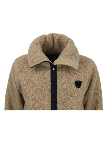 Peak Mountain Fleecejacke "Amay" in Hellbraun