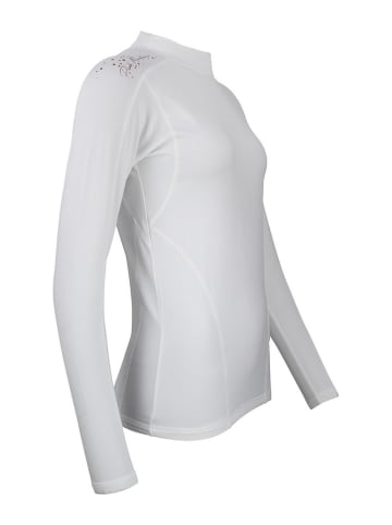 Peak Mountain Koszulka funkcyjna "Anoy" w kolorze białym