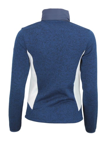 Peak Mountain Fleece vest "Apony" blauw