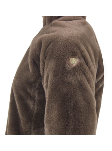 Peak Mountain Fleece vest "Arendel" bruin