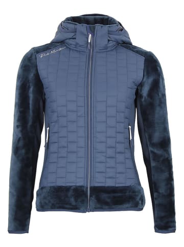 Peak Mountain Fleece vest "Arlow" blauw