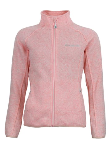 Peak Mountain Fleece vest "Ator" zalmroze