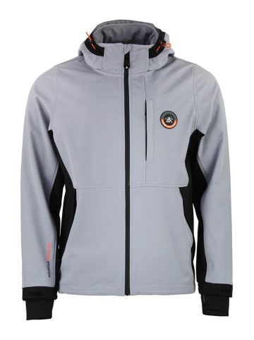 Peak Mountain Softshelljas "Cafe" grijs