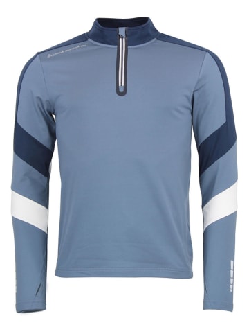Peak Mountain Functionele longsleeve "Caspiro" lichtblauw/donkerblauw
