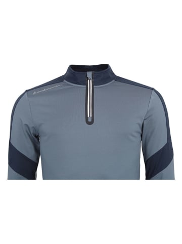 Peak Mountain Koszulka funkcyjna "Caspiro" w kolorze błękitno-granatowym