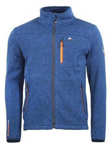 Peak Mountain Fleece vest "Cemo" blauw
