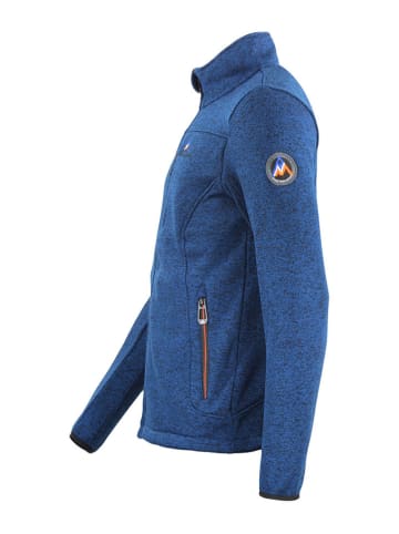 Peak Mountain Fleecejacke "Cemo" in Blau