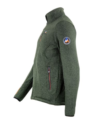 Peak Mountain Fleece vest "Cemo" groen