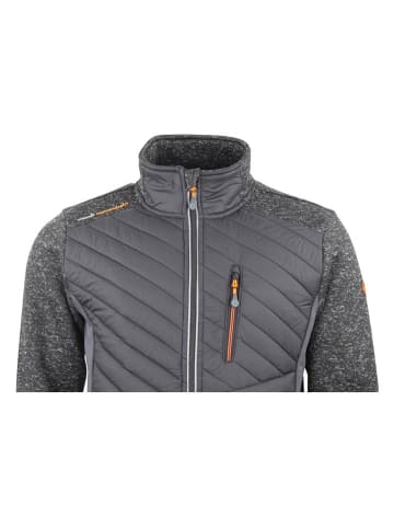 Peak Mountain Fleece vest "Chacha" grijs