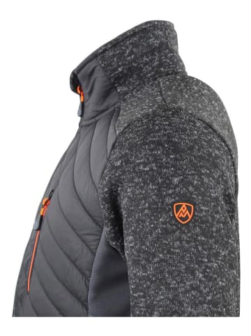 Peak Mountain Fleece vest "Chacha" grijs