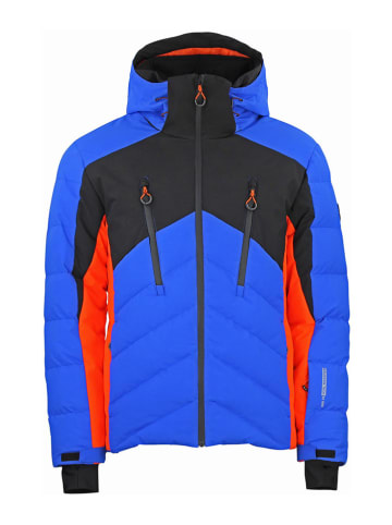 Peak Mountain Ski-/Snowboardjas "Chalet" blauw/oranje