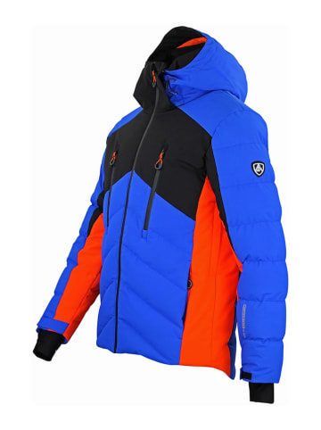 Peak Mountain Ski-/ Snowboardjacke "Chalet" in Blau/ Orange