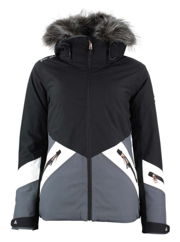 Peak Mountain Ski-/ Snowboardjacke "Anita" in Schwarz/ Grau