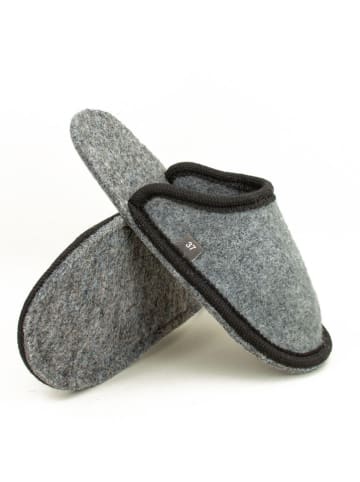 kitz-pichler Pantoffels "Hubi" grijs/zwart