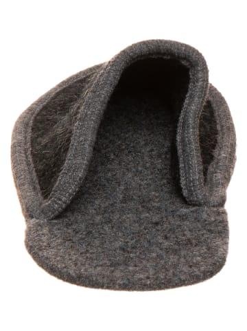kitz-pichler Hausschuhe "Hubi" in Schwarz/ Grau