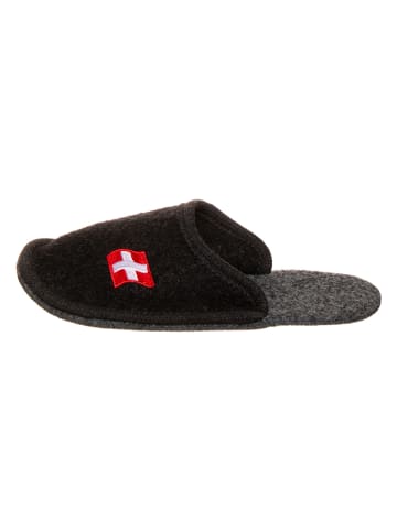 kitz-pichler Hausschuhe "Hubi CH" in Schwarz