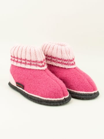 kitz-pichler Hüttenschuhe "Oetz" in Pink/ Rosa