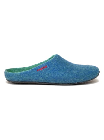 kitz-pichler Pantoffels "Magicfelt 720" blauw
