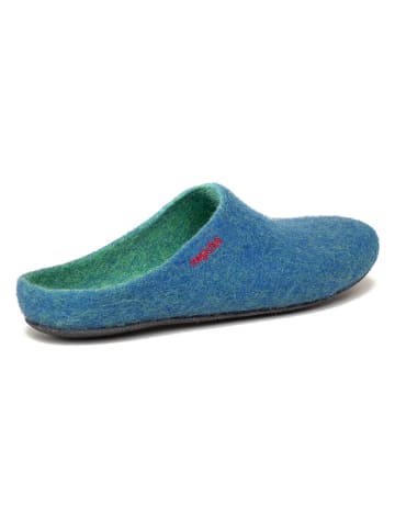kitz-pichler Hausschuhe "Magicfelt 720" in Blau