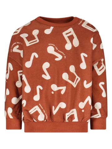 The New Chapter Sweatshirt in Rot/ Beige
