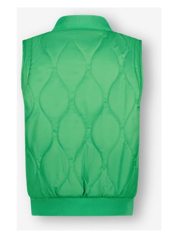 The New Chapter Doorgestikte bodywarmer groen