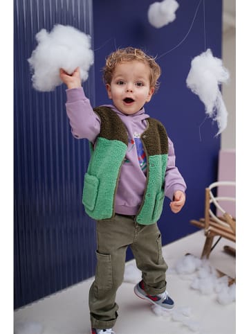 The New Chapter Kamizelka w kolorze czarno-zielonym