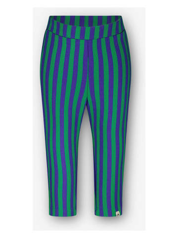 The New Chapter Legginsy w kolorze niebiesko-zielonym